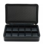 FD-155 10pc Watch Suitcase Carbon Fiber Design PU Leather