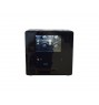FD-826 BLACK 12pc Watch Winder Safety Vault with Bullet-proof Window and Storage Compartments