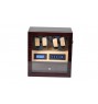 FD-820EBB LCD Control Watch Winder Cabinet 2-Motors for 4 Watches + Drawer for 5 Watches