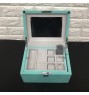 FD-36TB Luxe Tiffany Blue Jewelry Box