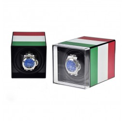 FD-840IT Single Watch Winder with Italy Flag Design