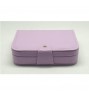 FD-318 PURPLE PASTEL JEWELRY BOX WITH BUTTON SNAP