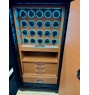 FD-903 Fire-resistant Fingerprint Lock 20 Watch Winder Vault with Jewelry Drawers&Storage