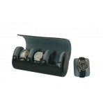 FD-166 3pc Watchcase Black in Black Gift Box