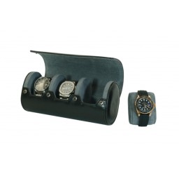 FD-166 3pc Watchcase Black in Black Gift Box