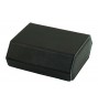 FD-170 6-Slot XXL Watchcase Black PU Leather with Gray Interior