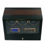 FD-894 3 Watch Winder with Fingerprint Lock and Drawer + LCD Control