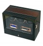 FD-894 3 Watch Winder with Fingerprint Lock and Drawer + LCD Control