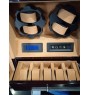 FD-820EBB LCD Control Watch Winder Cabinet 2-Motors for 4 Watches + Drawer for 5 Watches