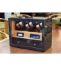 FD-842CFB LCD Control Watch Winder Cabinet 3-Motors for 6 Watches + Drawer