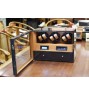 FD-842CFB LCD Control Watch Winder Cabinet 3-Motors for 6 Watches + Drawer