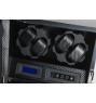 FD-820BCF LCD Control Watch Winder Cabinet Style 2-Motors for 4 Watches + Drawer for 5 Watches