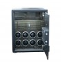 FD-893 8 WATCH WINDER VAULT W/ JEWELRY DRAWER & SHELF STORAGE