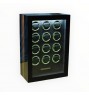 FD-897EB 12 Watch Winder with Fingerprint Lock and LCD Control