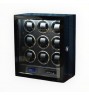 FD-898 9 Watch Winder with Fingerprint Lock and LCD Control