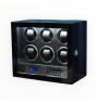 FD-899 6 Watch Winder with Fingerprint Lock and LCD Control