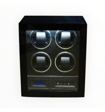 FD-900 4 Watch Winder with Fingerprint Lock and LCD Control