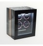 FD-904 4 Watch Winder with Fingerprint Lock and LCD Control