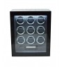 FD-905 9 Watch Winder with Fingerprint Lock and LCD Control