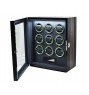 FD-905 9 Watch Winder with Fingerprint Lock and LCD Control
