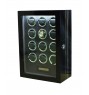 FD-897BHB 12 Watch Winder with Fingerprint Lock and LCD Control