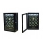 FD-897BHB 12 Watch Winder with Fingerprint Lock and LCD Control