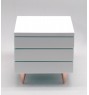 FD-94 WTB 3-Layers Stackable Matte Wood Jewelry Box